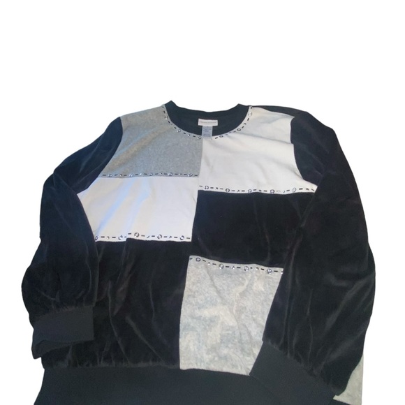 Women’s Alfred dunner shades of gray size XL classy sweatshirt nwts - Picture 3 of 7